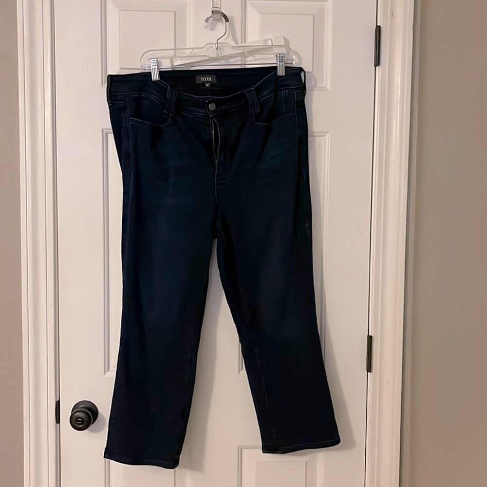 NYDJ ankle jeans.  Lifttuck, future fit